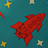 Фото-выставка детских работ ко Дню космонавтики